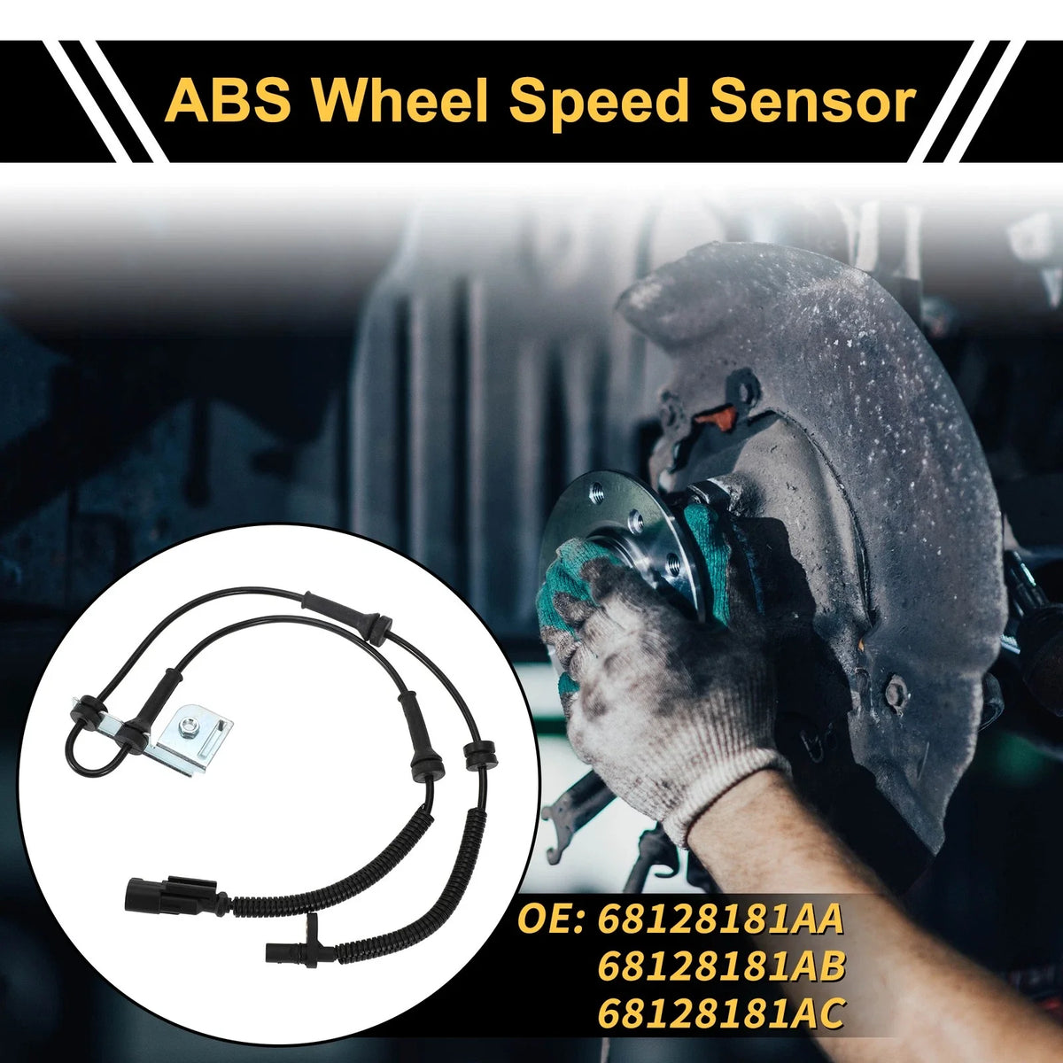 ABS Wheel Speed Sensor No. 68128181AA for Dodge Grand Caravan (2008–2020)