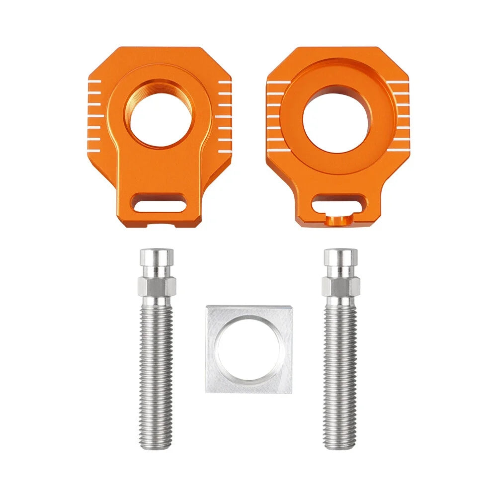 CNC Rear Axle Block Chain Adjuster for KTM 85SX (2003–2014), 250-450 SXF XCF XC (2000–2012)