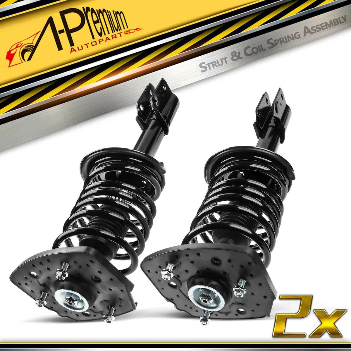 Rear Strut w/ Coil Springs Assembly for Chevrolet Lumina, Monte Carlo (271663L, 271663R)
