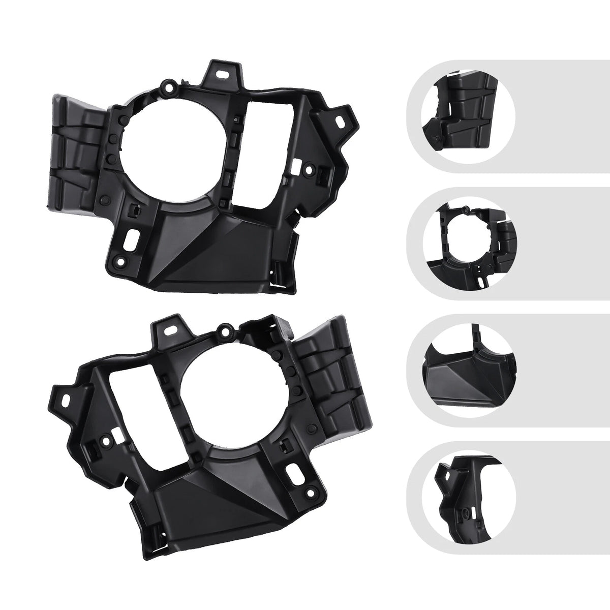 Fog Light Bracket Set of 2 for Lexus RX350 RX450h (2013–2015) 521250E011, 521260E011