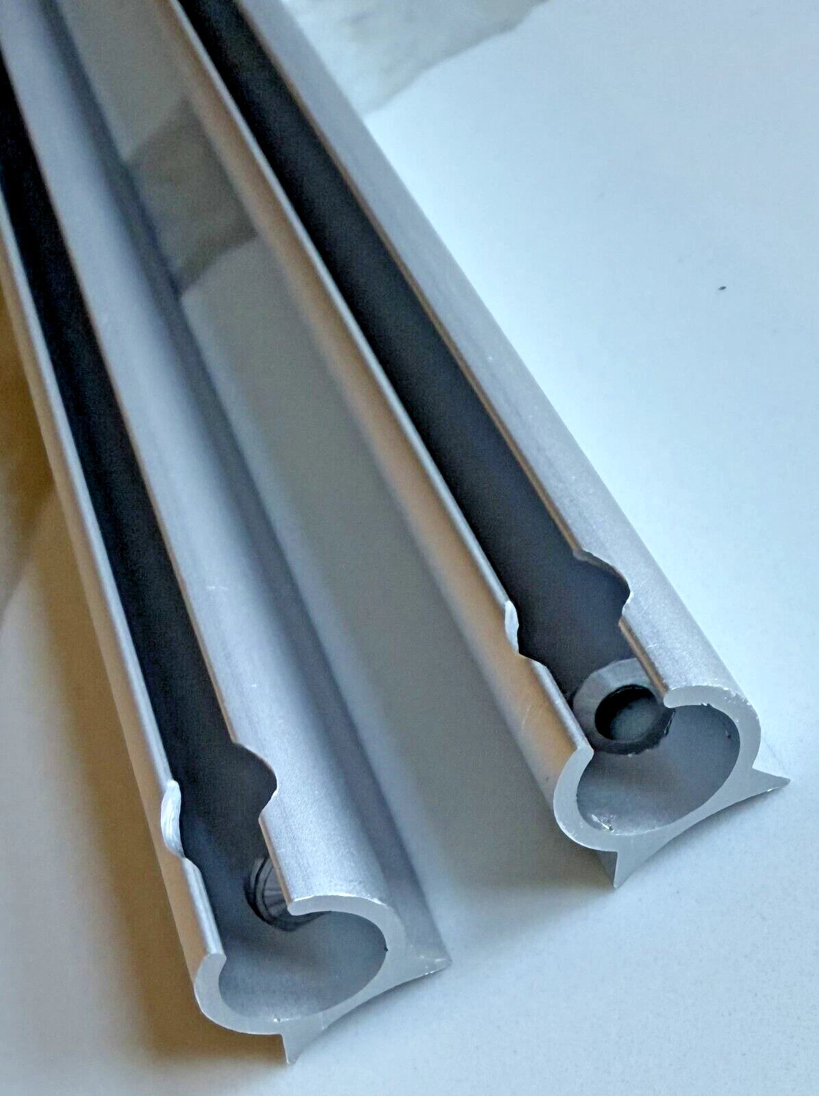 Set of 2 Awning Rails for Caravan Campervan Motorhome (Universal) 1.2m Each