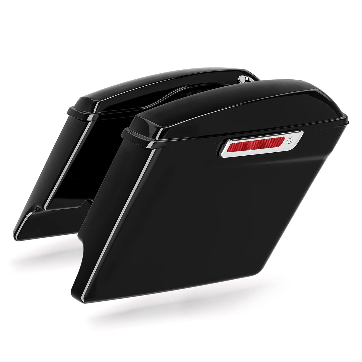 5" Stretched Saddlebags Rear Fender LED Light for Harley Road King (2014–2023)