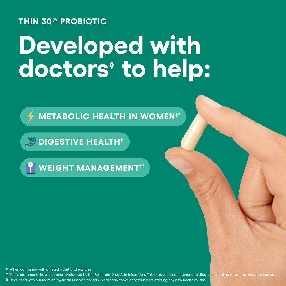 Probiotics for Weight Management (30 Count)