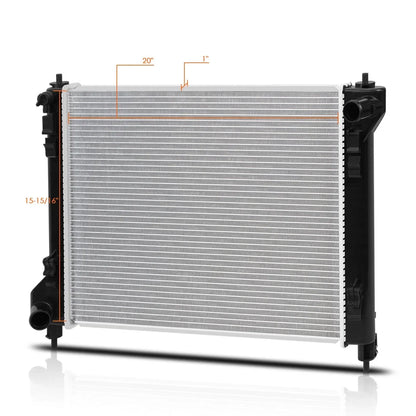 OE Style Aluminum Radiator for Nissan Sentra 1.6L/1.8L (2013–2018) DPI-13365