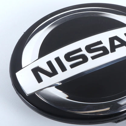 Chrome Black Front Grille Emblem for Versa (2020–2022) 62890-6LH0A