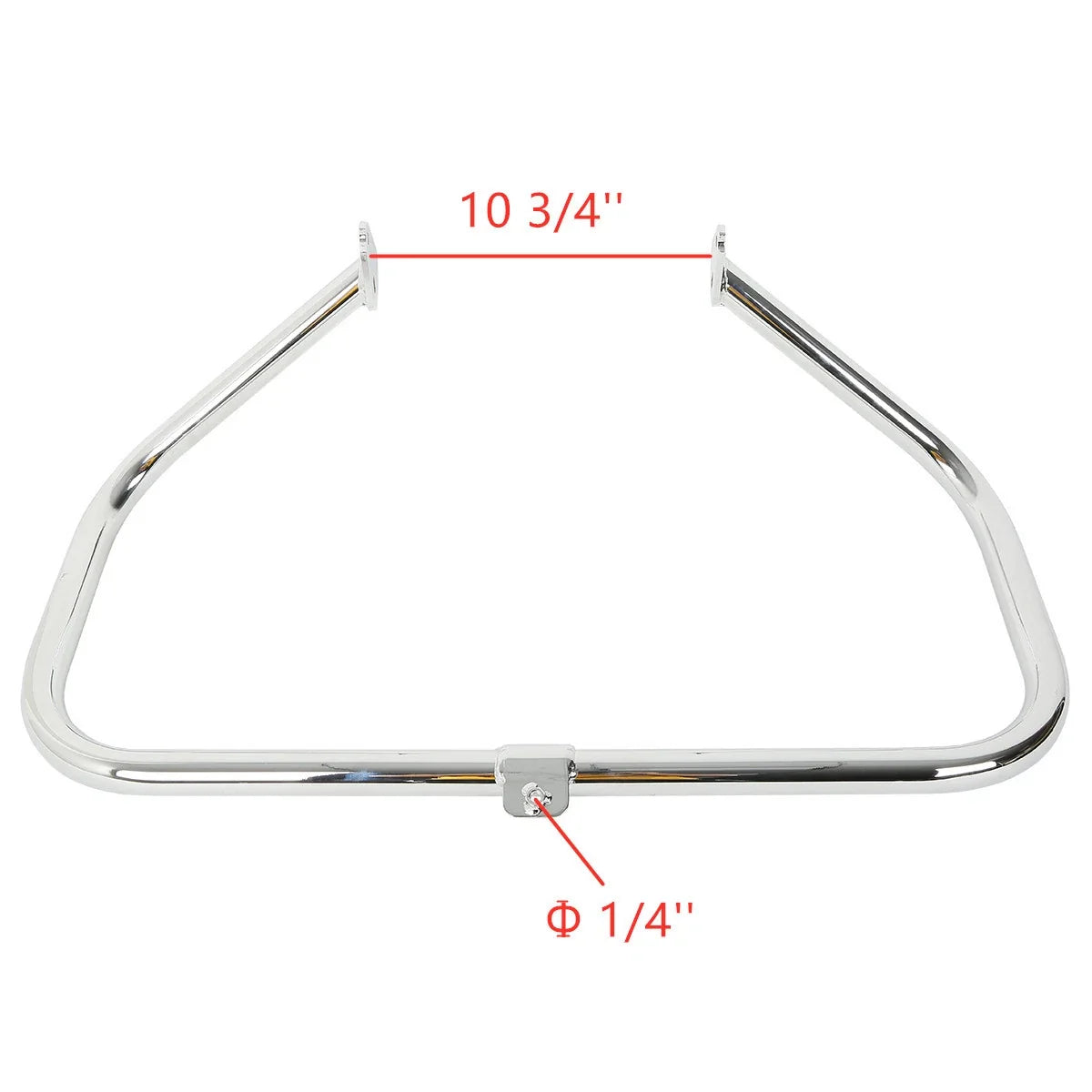 Engine Guard Crash Bar & Footpegs Mount for Harley Touring FLHT (1997–2008) Chrome