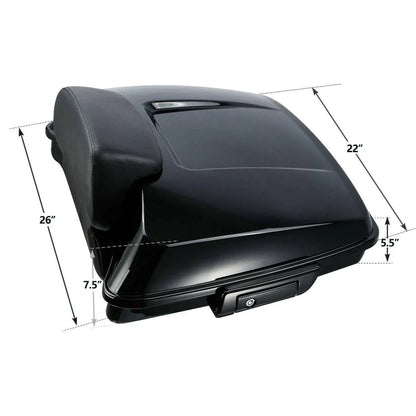 Razor Trunk Pad Mount Rack for Harley Touring FLHT FLHX (2014–2026)