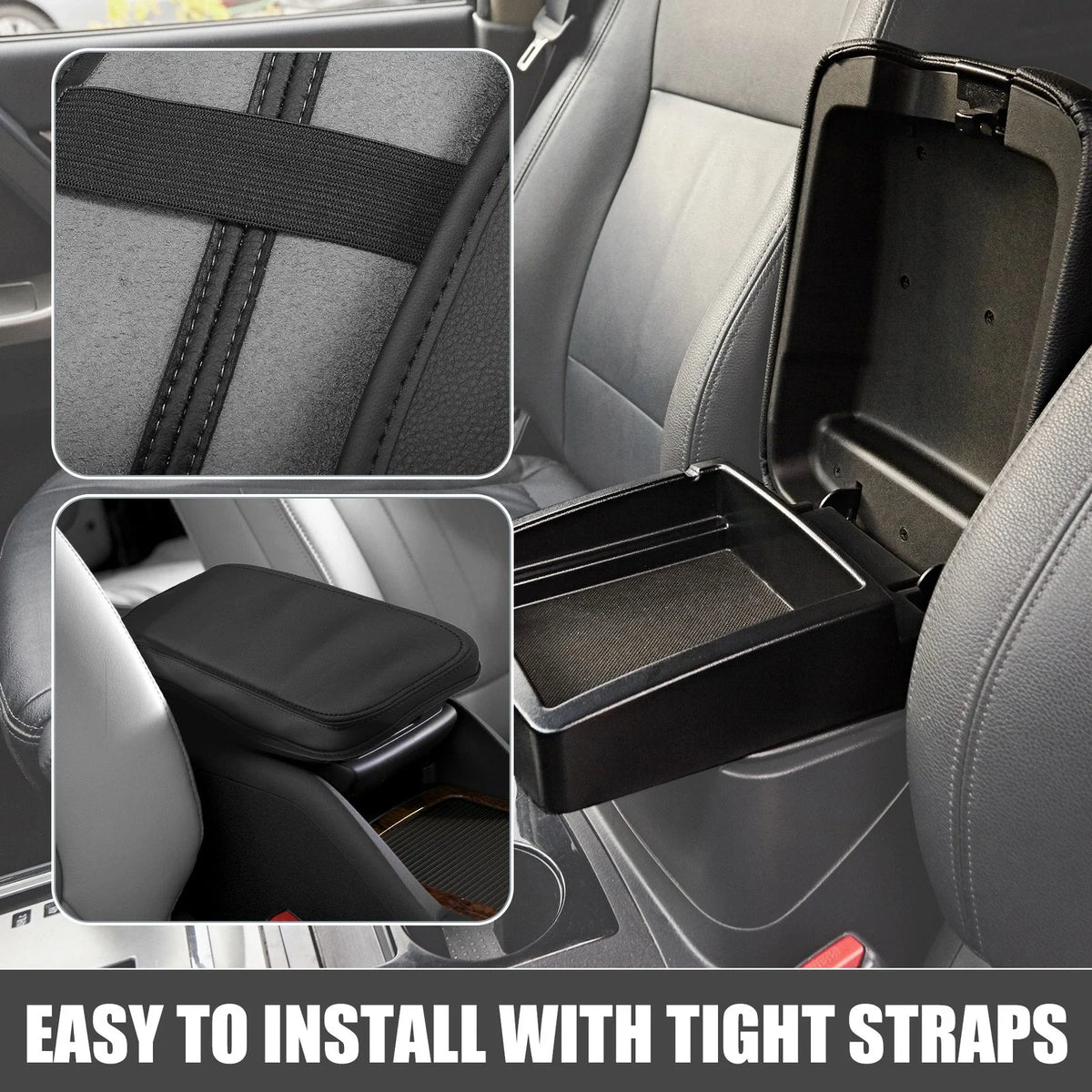 Center Console Pad Armrest Cover for Nissan Sentra (2013–2019)