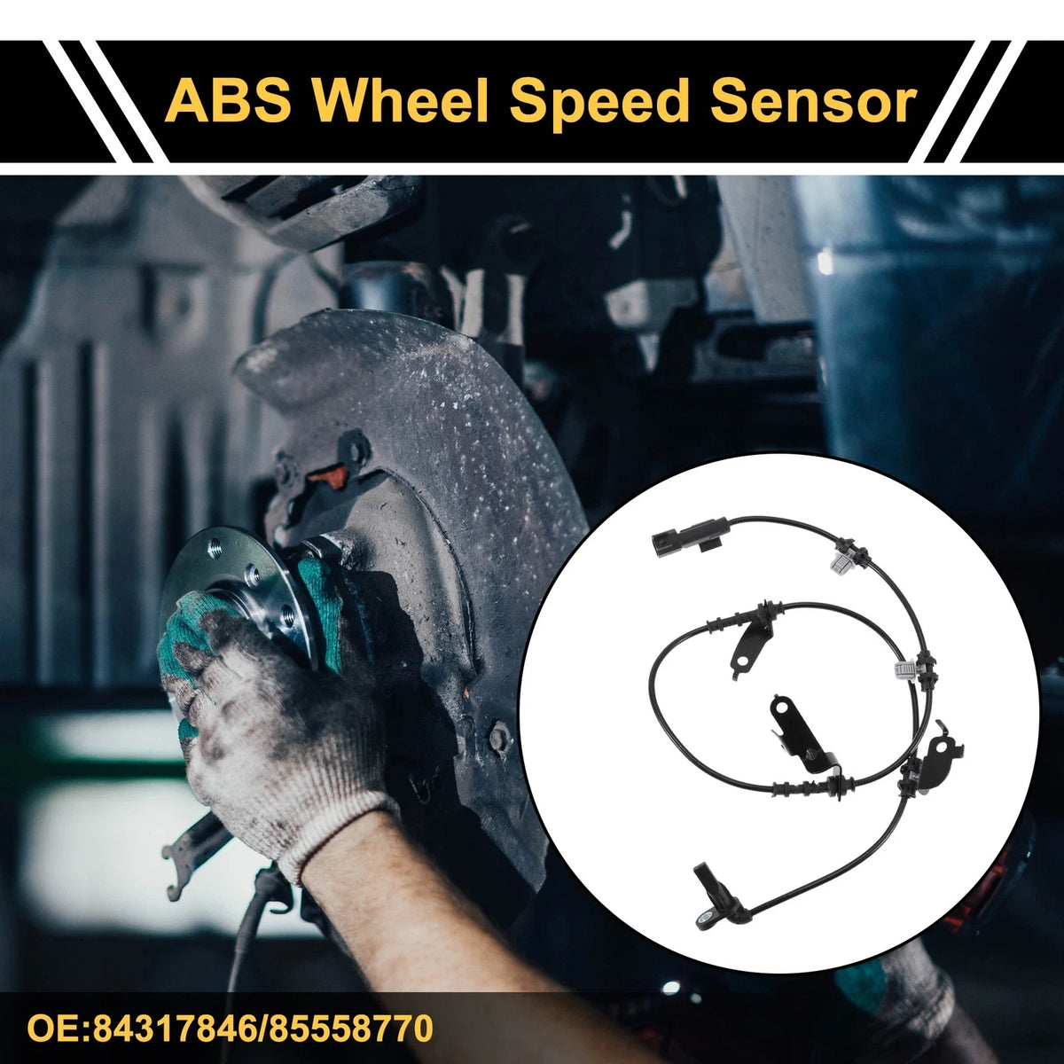 ABS Wheel Speed Sensor No. 84317846 for Chevrolet Silverado 1500 (2020–2024)
