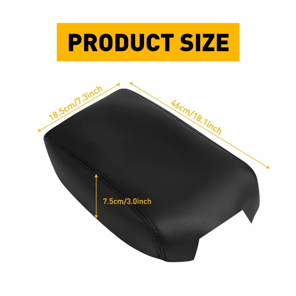 Leather Center Console Lid Armrest Cover for Toyota Camry (2012–2017)