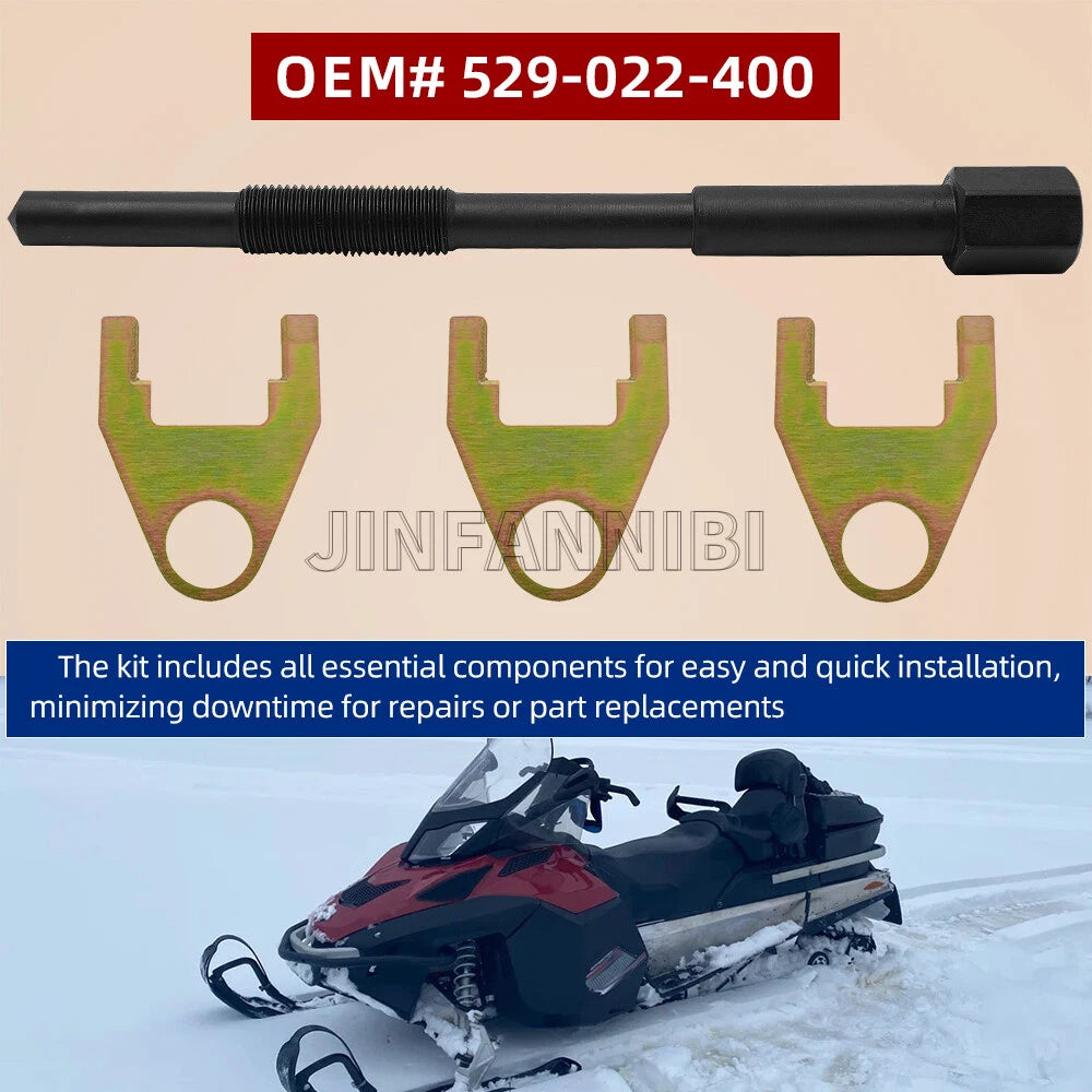 Drive Clutch Tool W/Clips for Ski-Doo MXZ XRS 500SS 600 800 1200 (2000–2023) 529-022-400