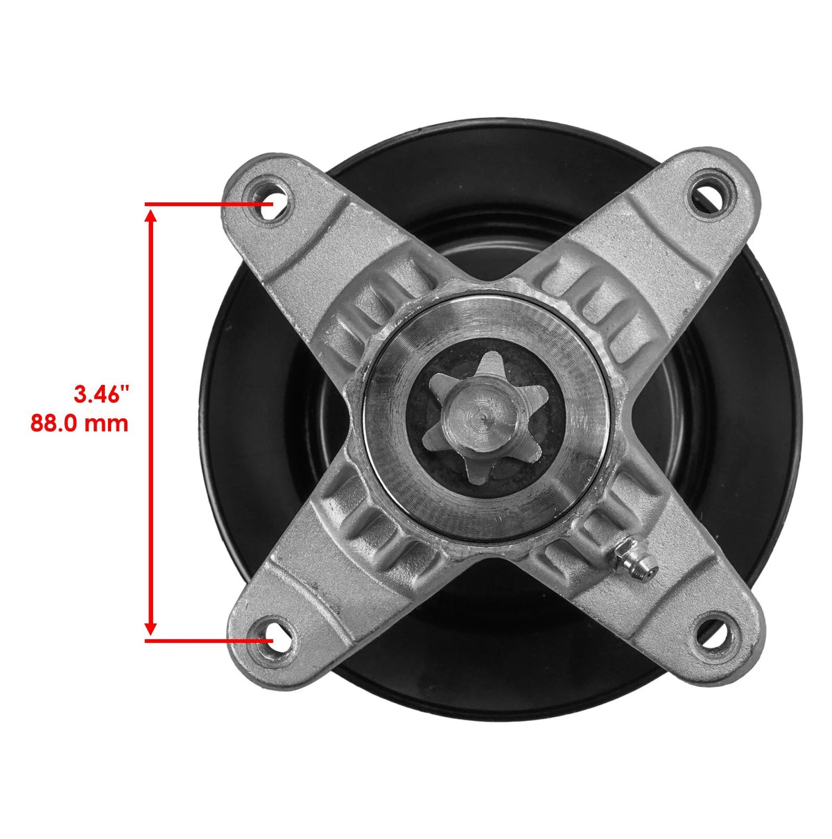 Spindle Assembly with Pulley for White Outdoor LT1650 ZT17 ZT42 (SD133A1015)