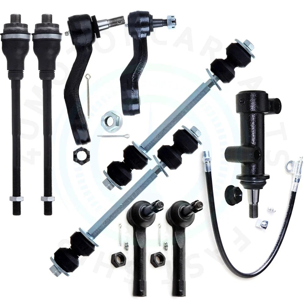 Set of 9 Tie Rods and Sway Bars for Chevrolet Tahoe (2001–2006)