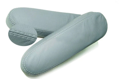 Front Seat Armrest for Nissan Armada Titan (2005–2015) Gray Leather Synthetic
