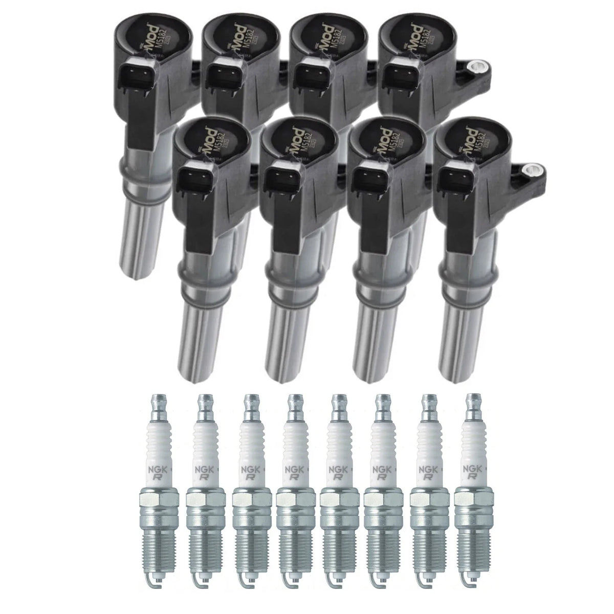 Set of 8 NGK Ignition Coils for Ford Lincoln