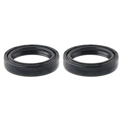 2X Front Fork Damper Shock Absorber Oil Seal for Motorcycle (41X53-8.5/10.5 MM)