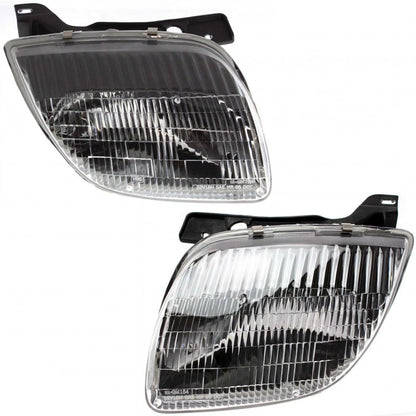 Pair Headlights for Pontiac Sunfire (1995–2002) PLX-M0-GM154-B001L, GM2502171, GM2503171