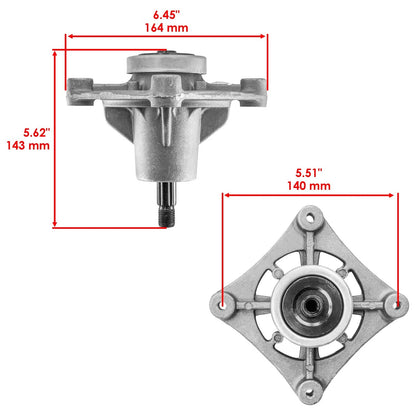 Deck Spindle for Hustler 36" Raptor / 42" Dash XD Raptor Limited (SD209, SD209-VS)
