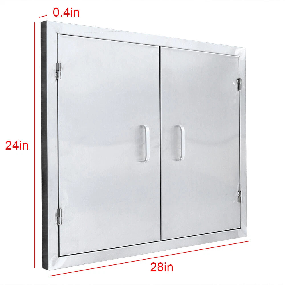 Stainless Steel Access Door for Outdoor Grills Ovens BBQ