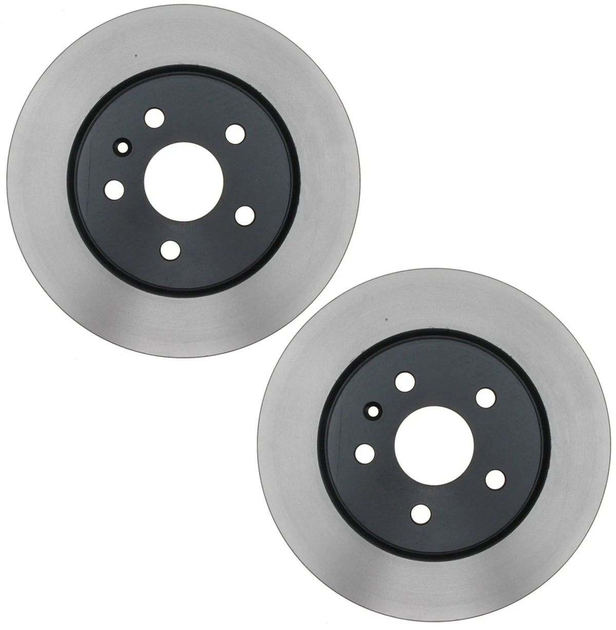 Set of 2 Rear Vented Disc Brake Rotors 315mm for Chevy Buick