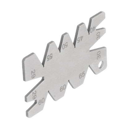Angle Gauge Ruler Set for Automotive Layout Tools (29/30/40/45/50/55/60/65 Deg)