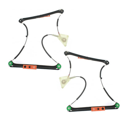 Power Window Regulator Pair for Audi A3 (2006–2013) PLX-M0-USA-REPA462912-CL360A70, AU1350104, AU1351104