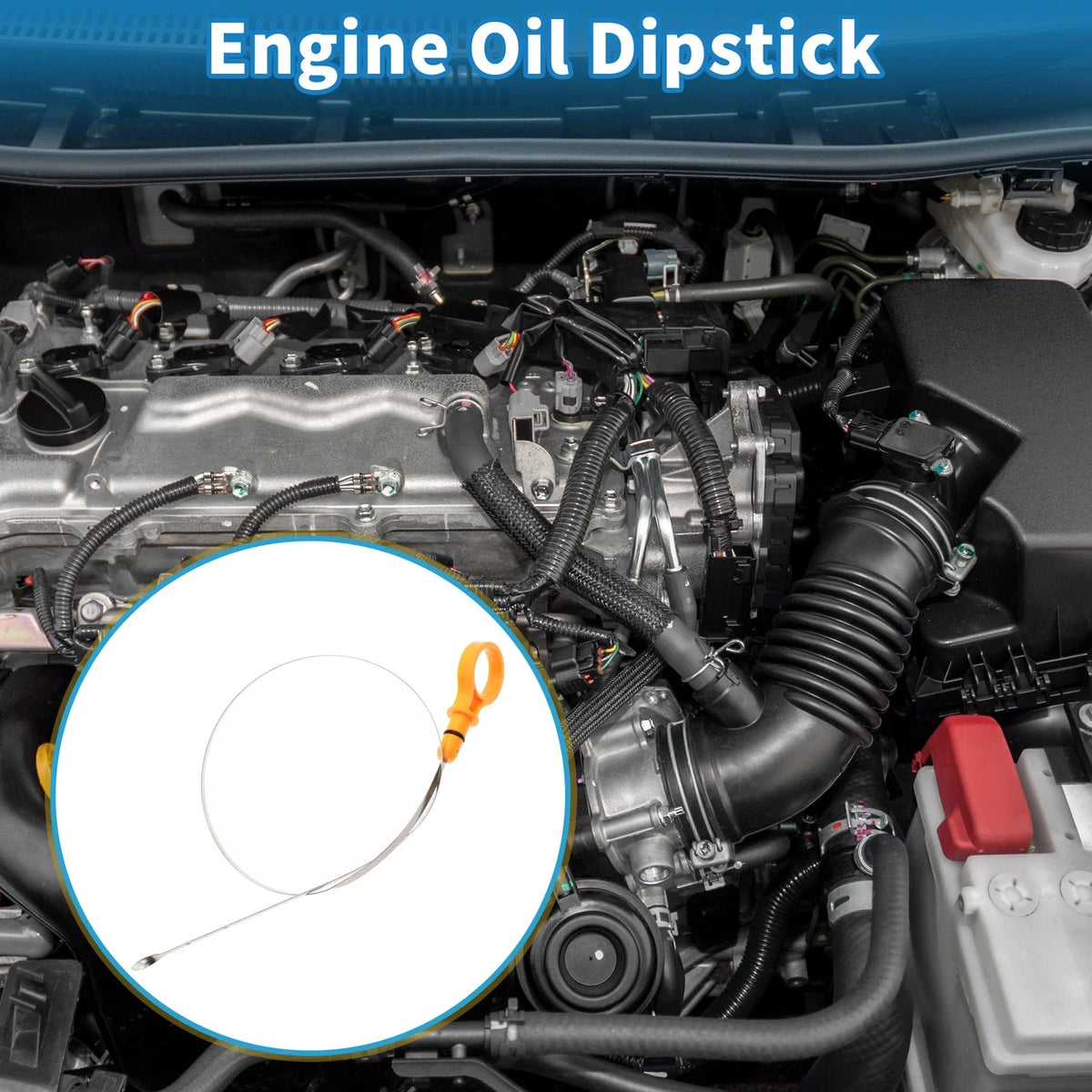 Engine Oil Dipstick No. 6E5Z6750AC for Ford Escape, Fusion (2006–2012)