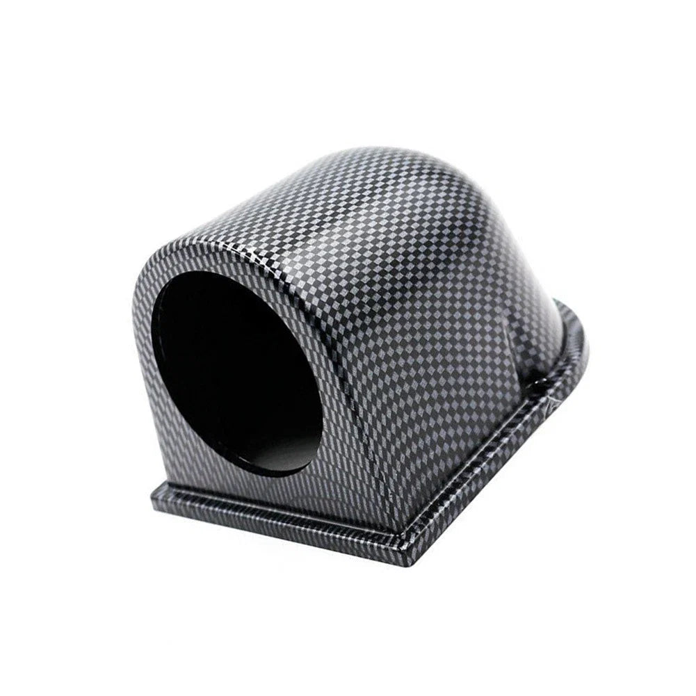 Carbon Fiber Single Hole Gauge Pod for Dash Mount 52mm (2010–2023)