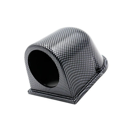 Carbon Fiber Single Hole Gauge Pod for Dash Mount 52mm (2010–2023)