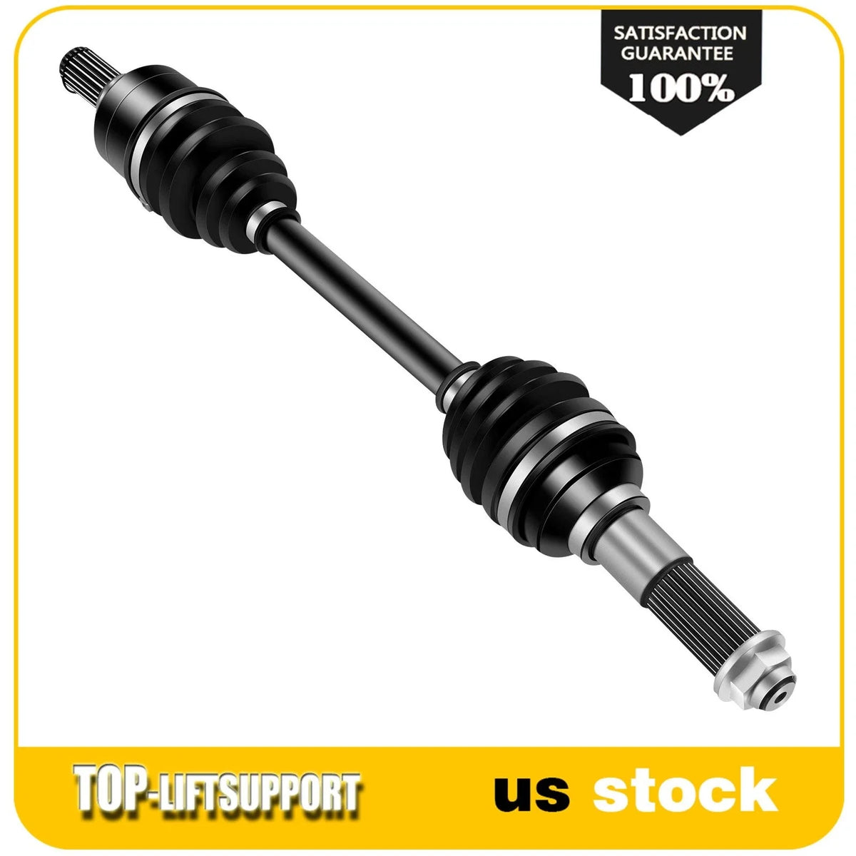 Set of 2 CV Axle Shaft Assemblies for Yamaha Grizzly 450 (2011–2014)