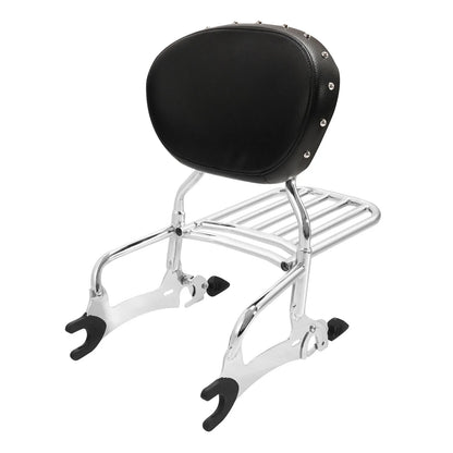 Backrest Sissy Bar & Luggage Rack for Indian Chieftain Springfield (2014–2022)