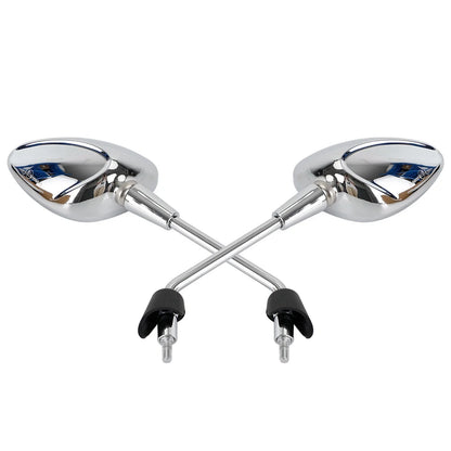 Chrome Mirror Set for Piaggio Vespa Sprint 50 125 150 (2014–Present) CM262001 CM262002