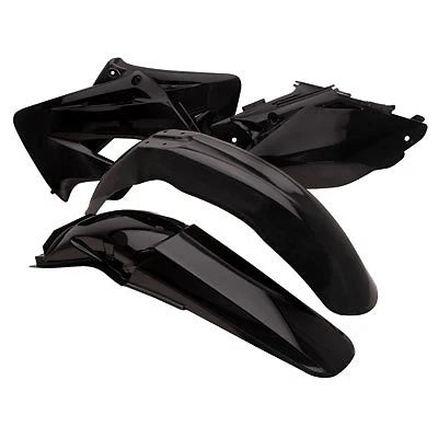 Acerbis Replica Plastic Kit Black for Honda CR125R (2002–2003)