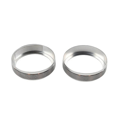 Silver AC Air Switch Ring Cover Trim for Lexus NX250 350h 450h (2022-2024)