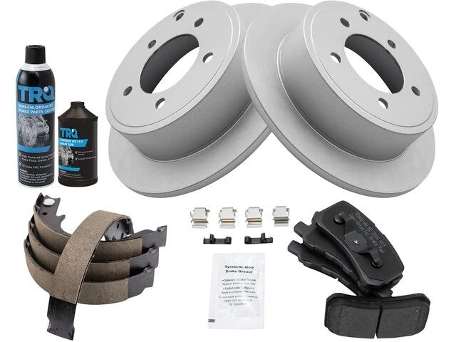 Set of 4 Brake Pads for Mitsubishi Lancer (2009–2014) 81686MXQG
