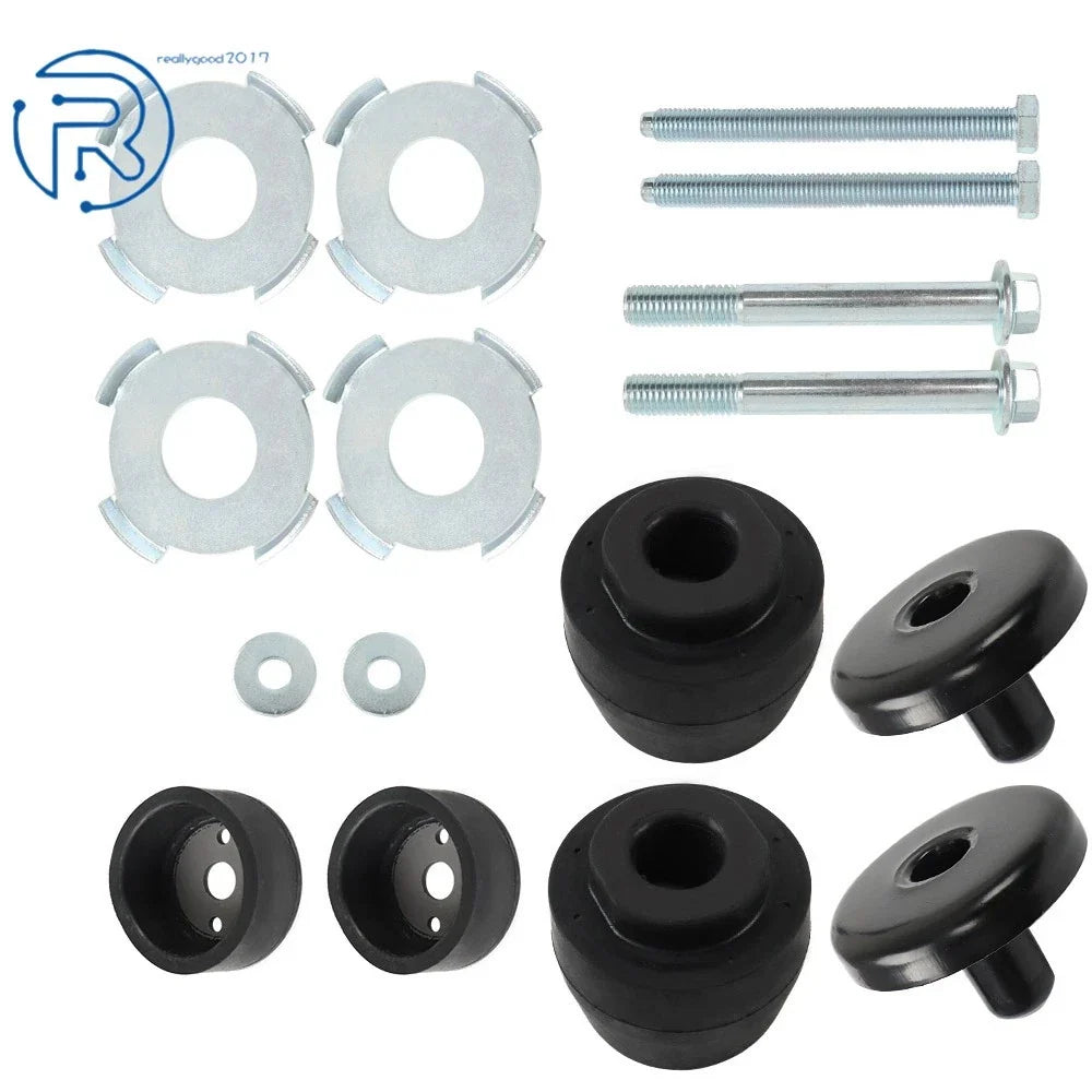 2X Lower Body Mount Kit 15201005 for Chevrolet Silverado 1500 2500 (2001–2007)