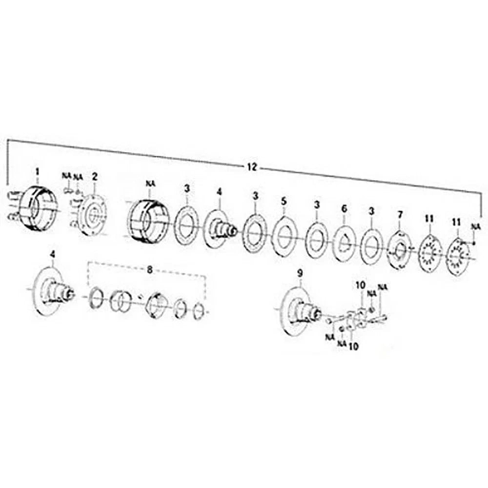 Inner Drive Plate for Massey Ferguson Round Baler (1059276M1)