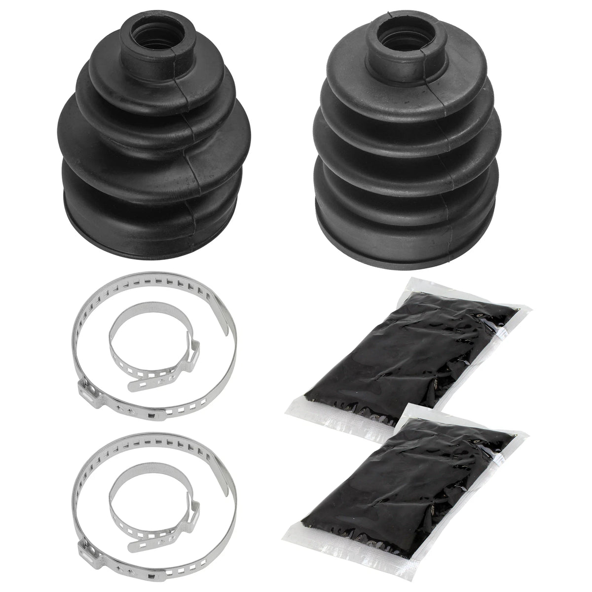 Rear Inner & Outer CV Boot Kit for Kawasaki Brute Force 750 (2008–2026) - BO121+BO140, 49006-0064, 49006-0065