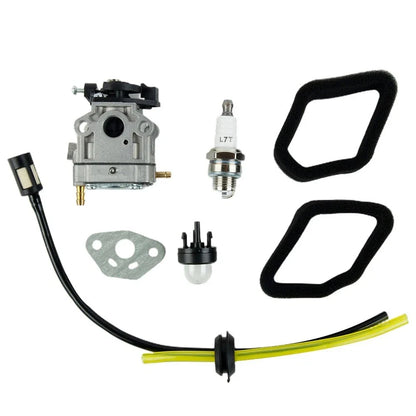 Carburetor Kit with Air Filter & Fuel Line for RLTGM25CS RBCGM25BB