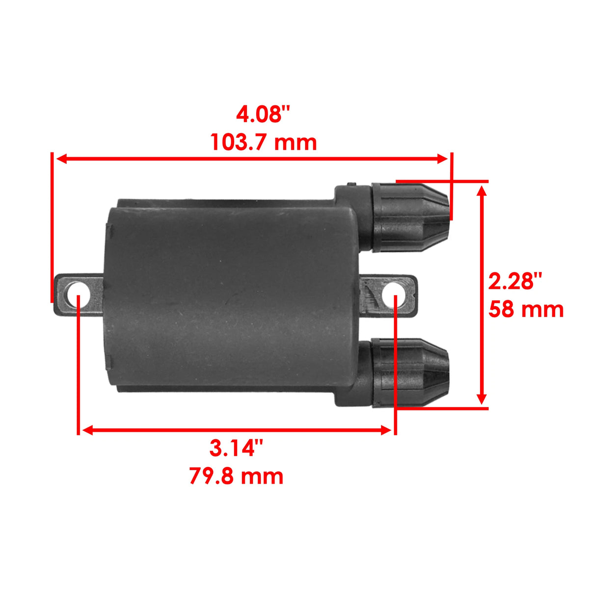 Ignition Coil for Honda VT750C VT750CA Shadow Aero 750 (2004–2009) KL3862IC218SD