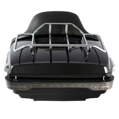 Smoked LED Trunk Pad Speakers for Harley Touring Road Glide (2014–2026)