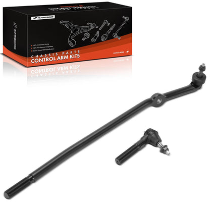 2X Front Outer Side Tie Rod End for Dodge Ram 1500 2006-2008, 2500, 5086144AC, DS1463, ES3625