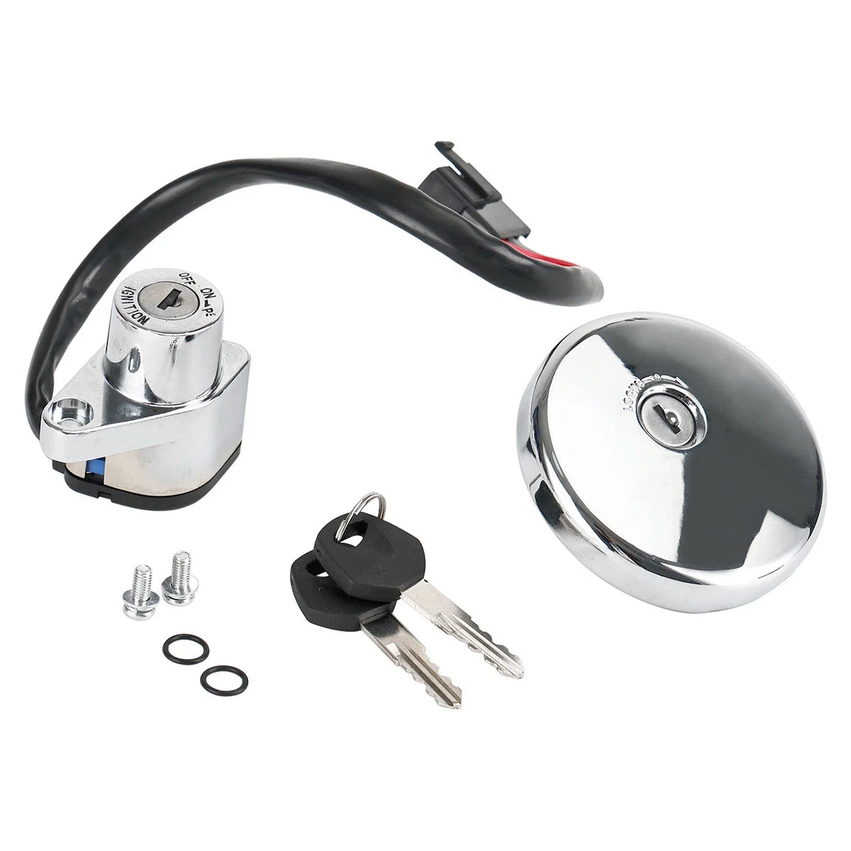 Ignition Switch Fuel Cap for Kawasaki Vulcan VN800 Classic Drifter 2001–2009