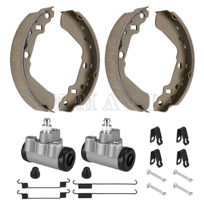 Front Brake Wheel Cylinders & Shoes Kit for Suzuki King Quad 300 (1991–1998)