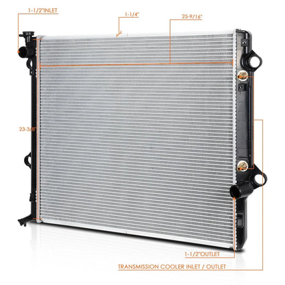 Aluminum Core Radiator for Toyota 4Runner/GX470 (2003–2009) DPI-2581
