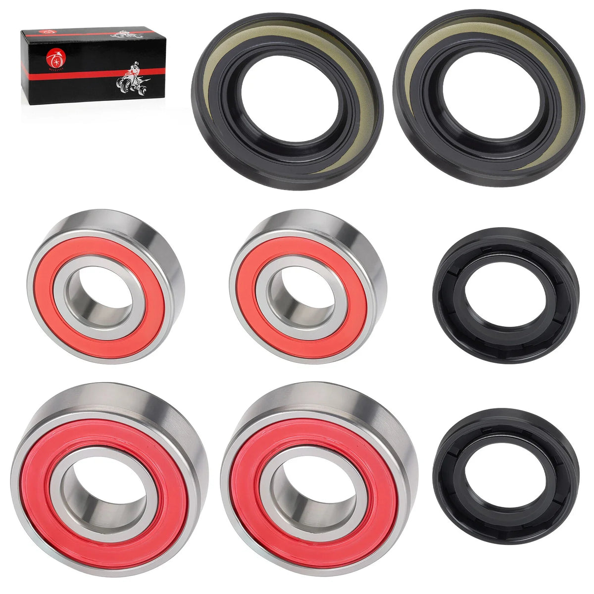 Front Wheel Bearing Seal Kits for Polaris Predator 500 (2003–2007)