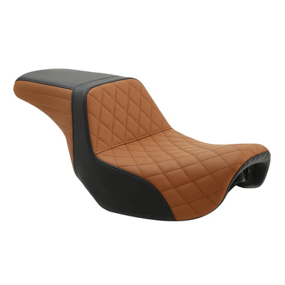 Driver Passenger Seat for Harley Dyna Low Rider FXDL Wide Glide (2006–2017)