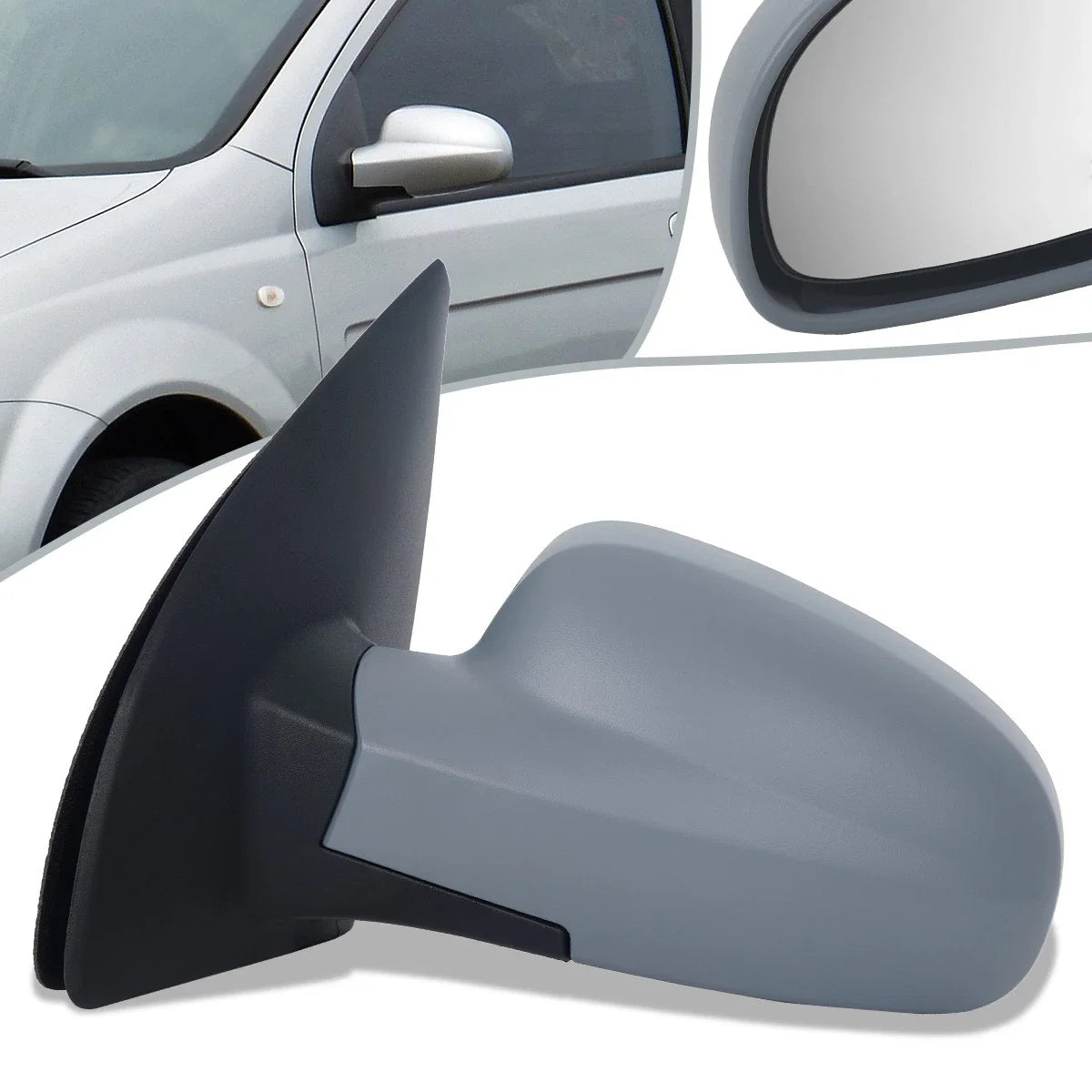 Left Manual Heated Side Door Mirror for Chevy Aveo5 Pontiac G3 (2009–2011) GM1320327