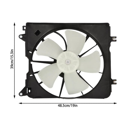 Radiator Cooling Fan Assembly 190155PAA01 for Honda CR-V 1.5L L4 (2017–2022)