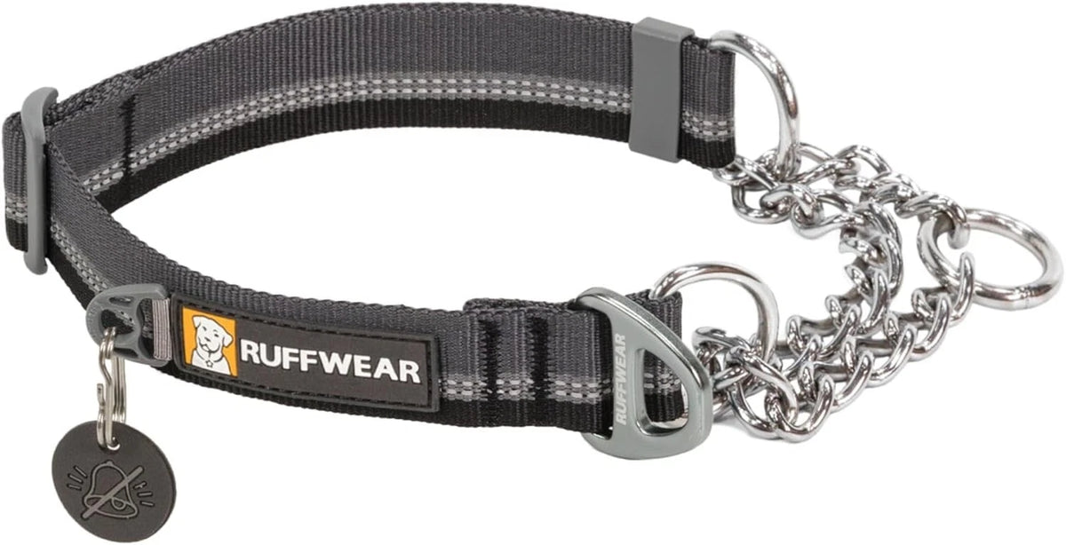 Adjustable Reflective Martingale Dog Collar for Chain Reaction